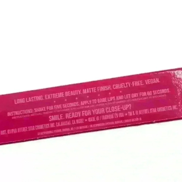 Jeffree Star Mystery Ranch Sheriff Badge Velour Liquid Lipstick NIB - Picture 5 of 5